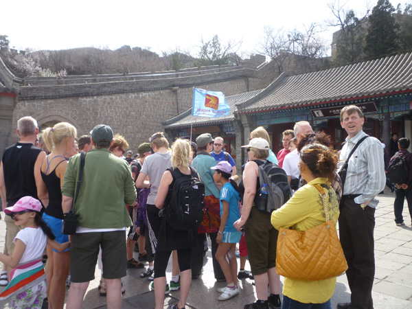 Icelandic Adoptiona Group on the Great Wall