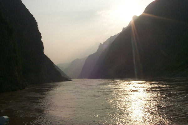 Wu Gorge in Sunrise